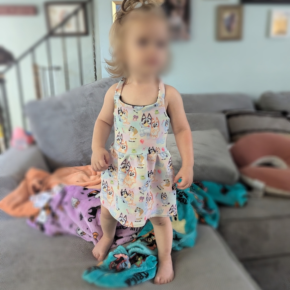 Custom Bluey Dress - Picture 4 of 4